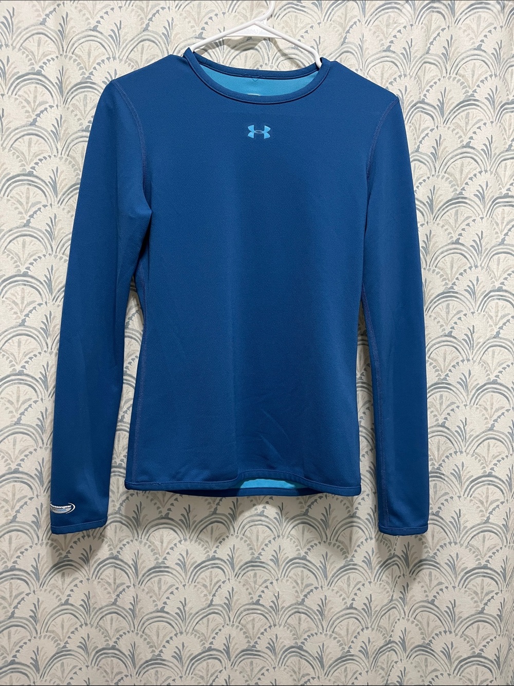 Under Armour Women's Long-Sleeve Swim Top in Blue
